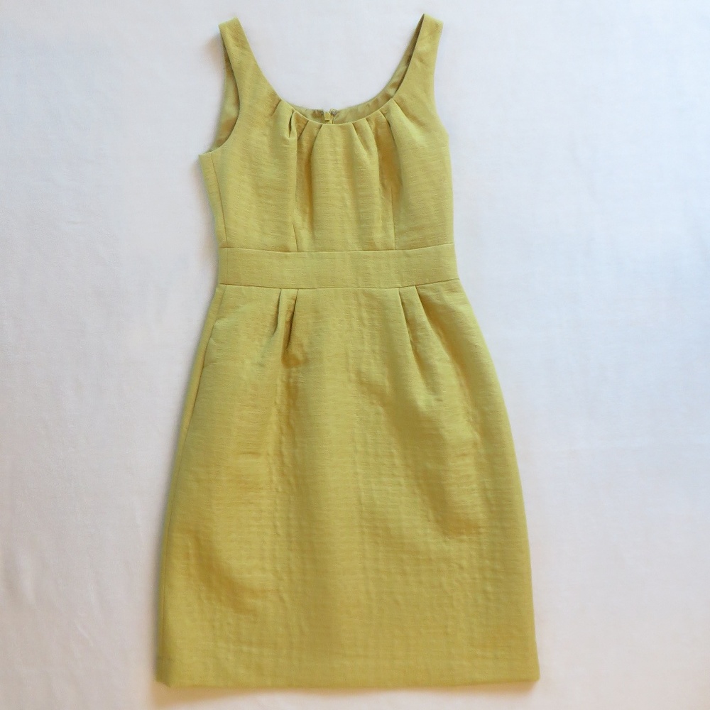 Banana Republic Mustard Yellow/Gold Dress Size 0
